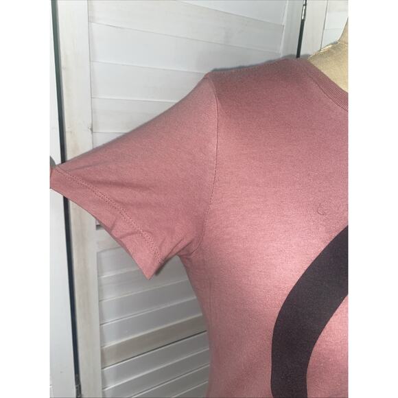 Suavecito Pomade Pink Mauve Fitted Cotton T Shirt Ladies Sz Large - Picture 4 of 8